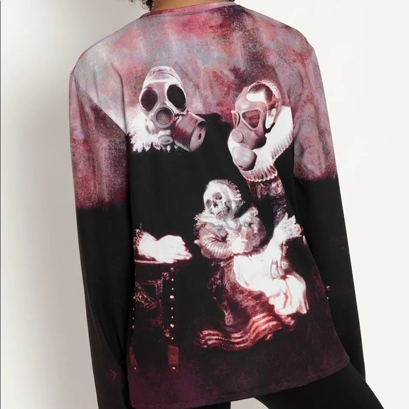 Blackmilk GAS MASK SKULLS LONG SLEEVE BFT
Size Medium M NWT - Picture 6 of 15